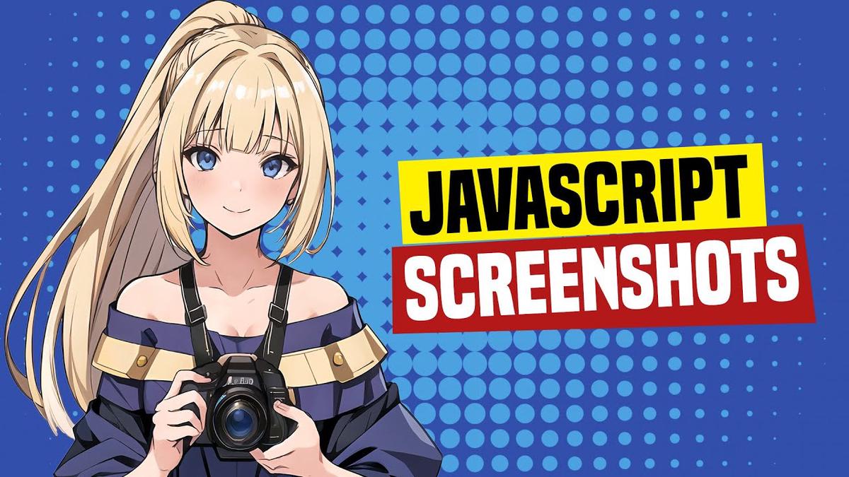 'Video thumbnail for 2 Ways To Take Screenshots In Javascript (Simple Examples)'
