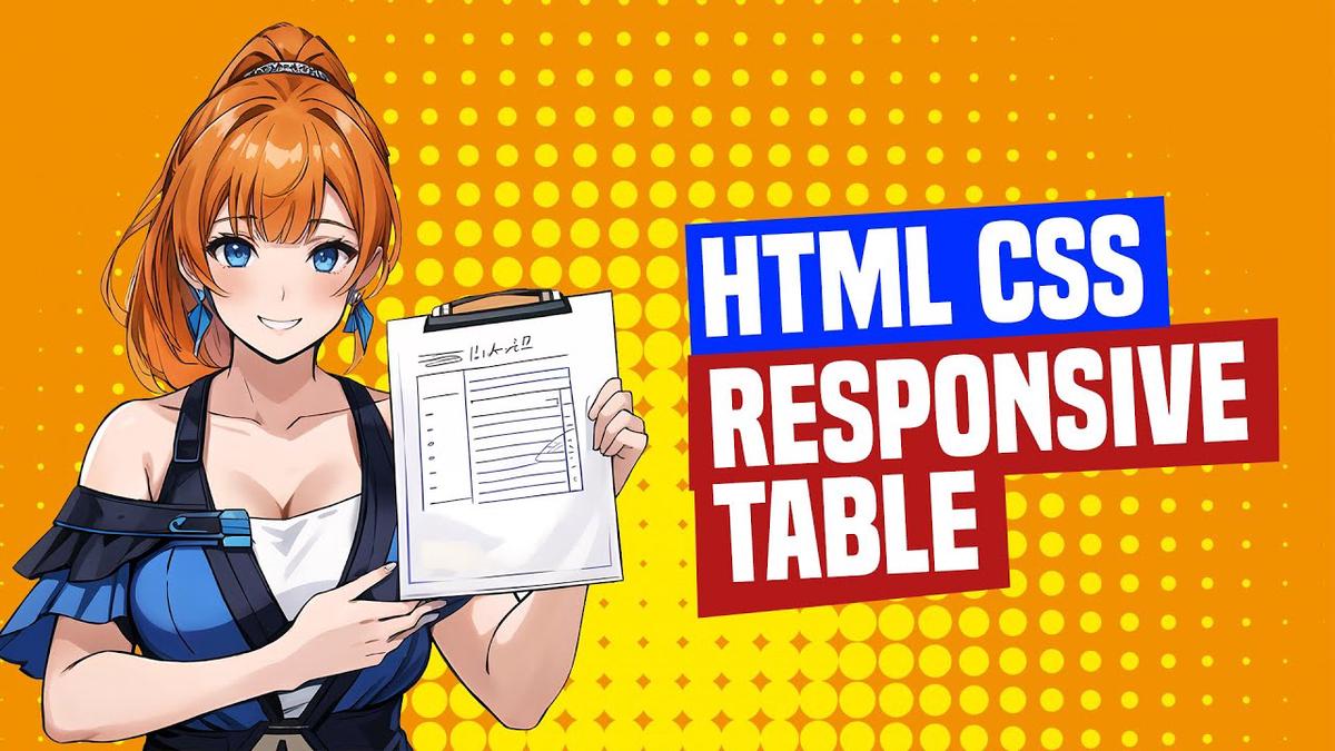 'Video thumbnail for 5 Simple Ways To Create Responsive HTML Table'