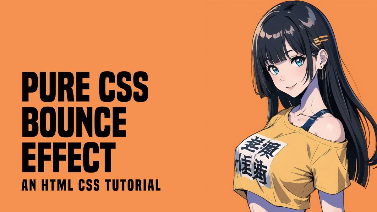 'Video thumbnail for Simple Bounce Effect In HTML CSS'