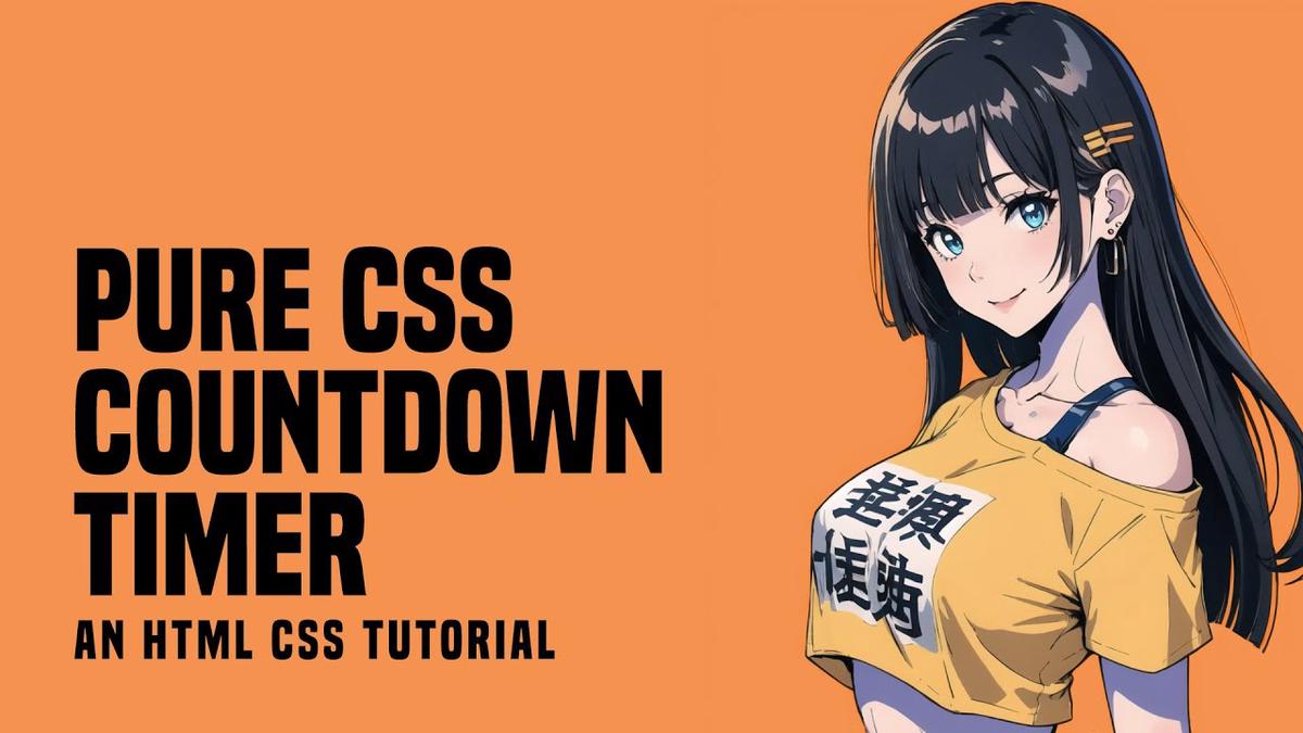 'Video thumbnail for Countdown Timer With Pure CSS'